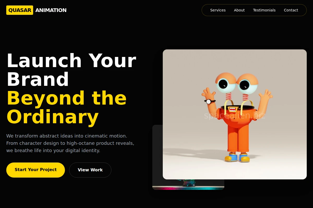 Quasar Animation