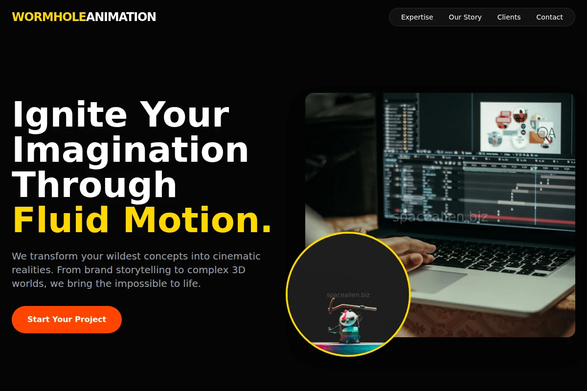 Wormhole Animation