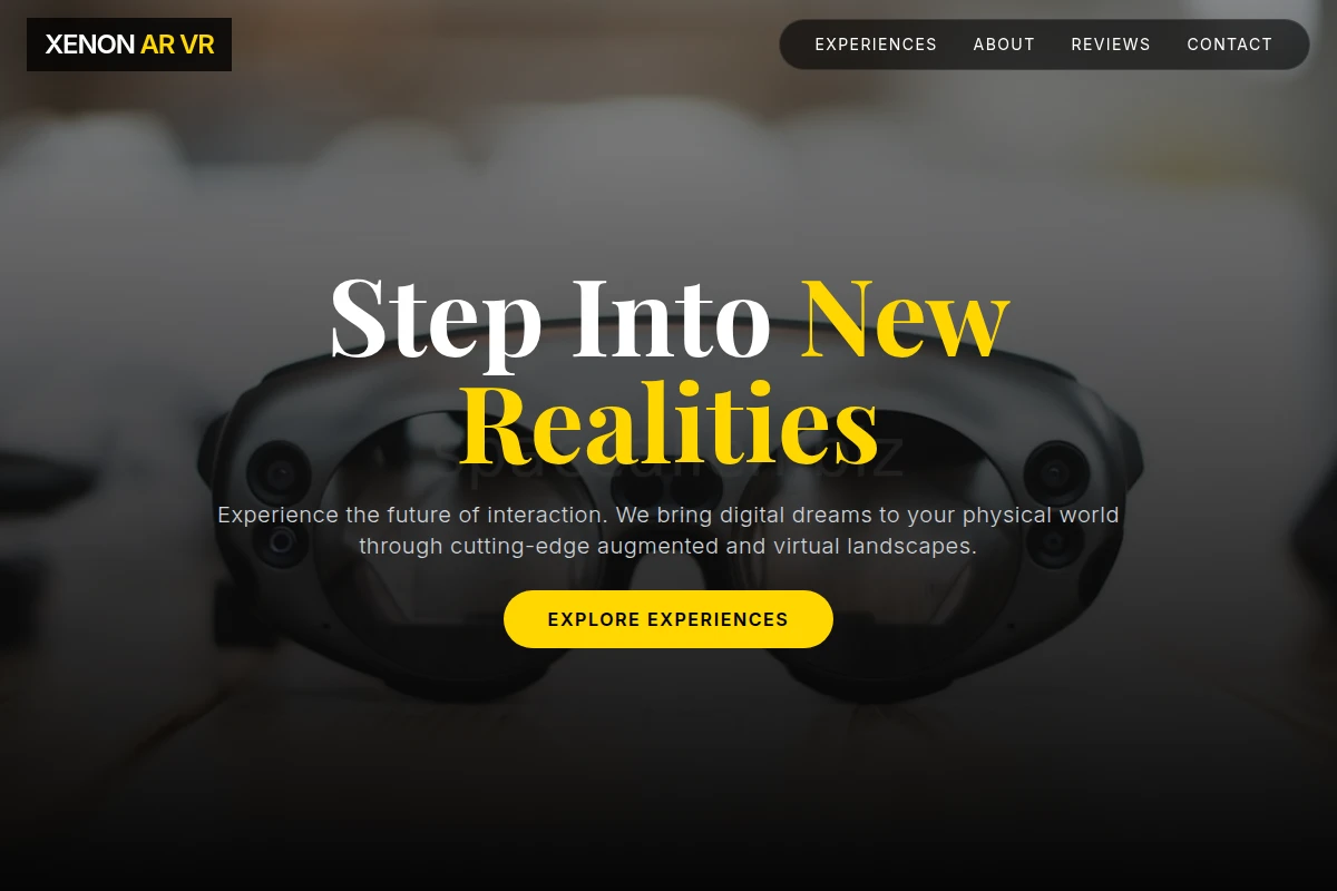 Xenon Ar Vr
