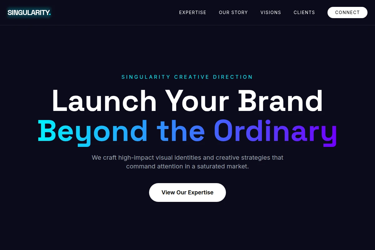 Singularity Creative Direction