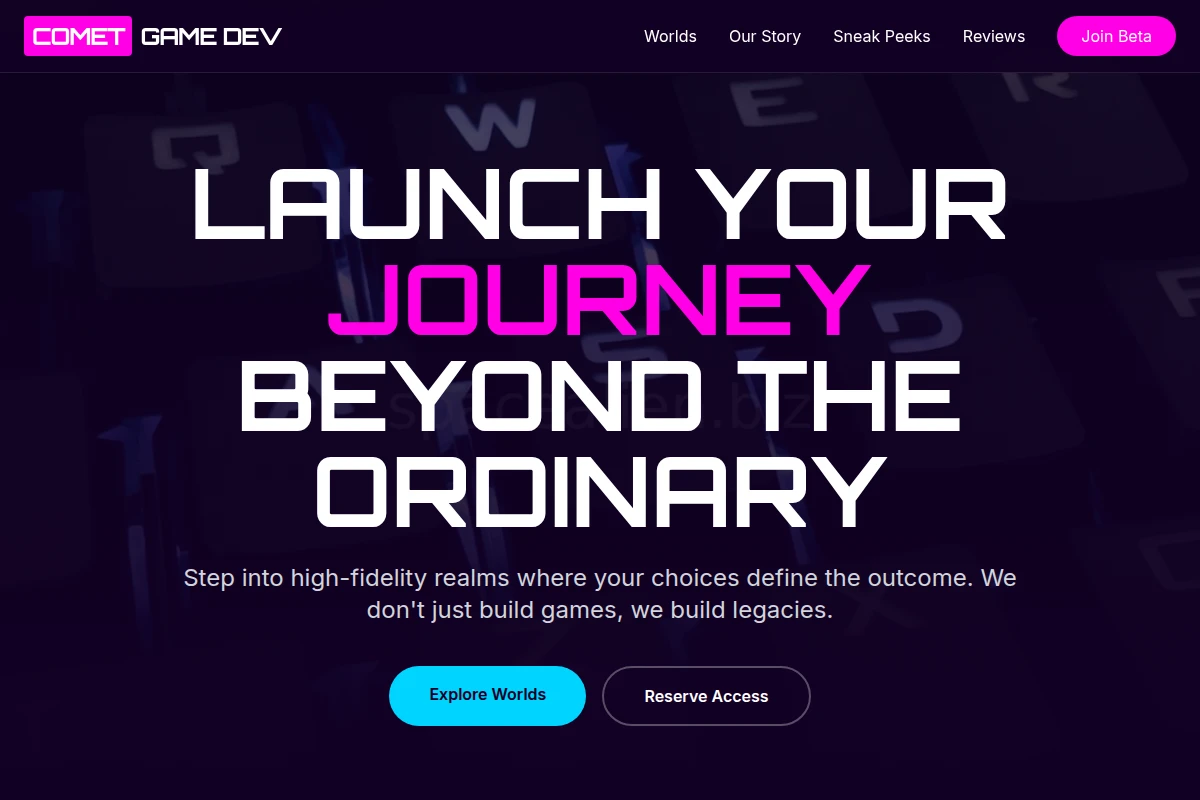 Comet Game Development