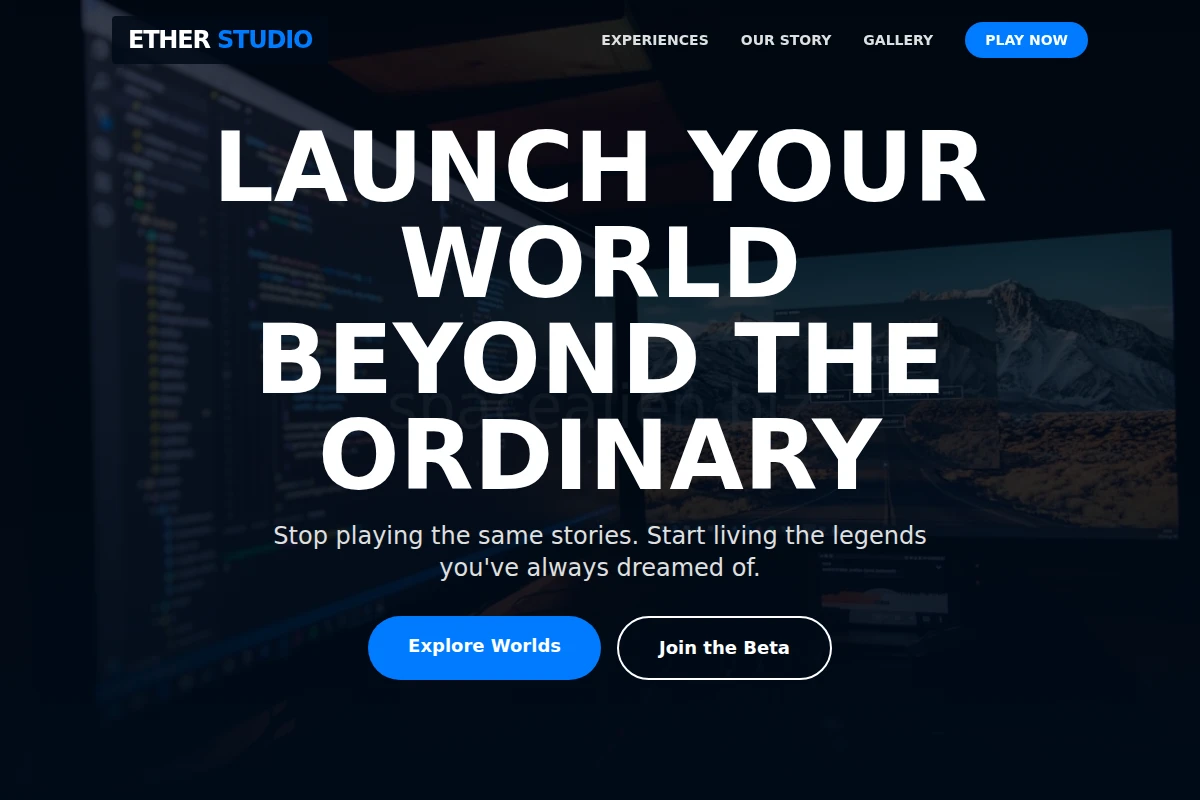 Ether Game Development Studio