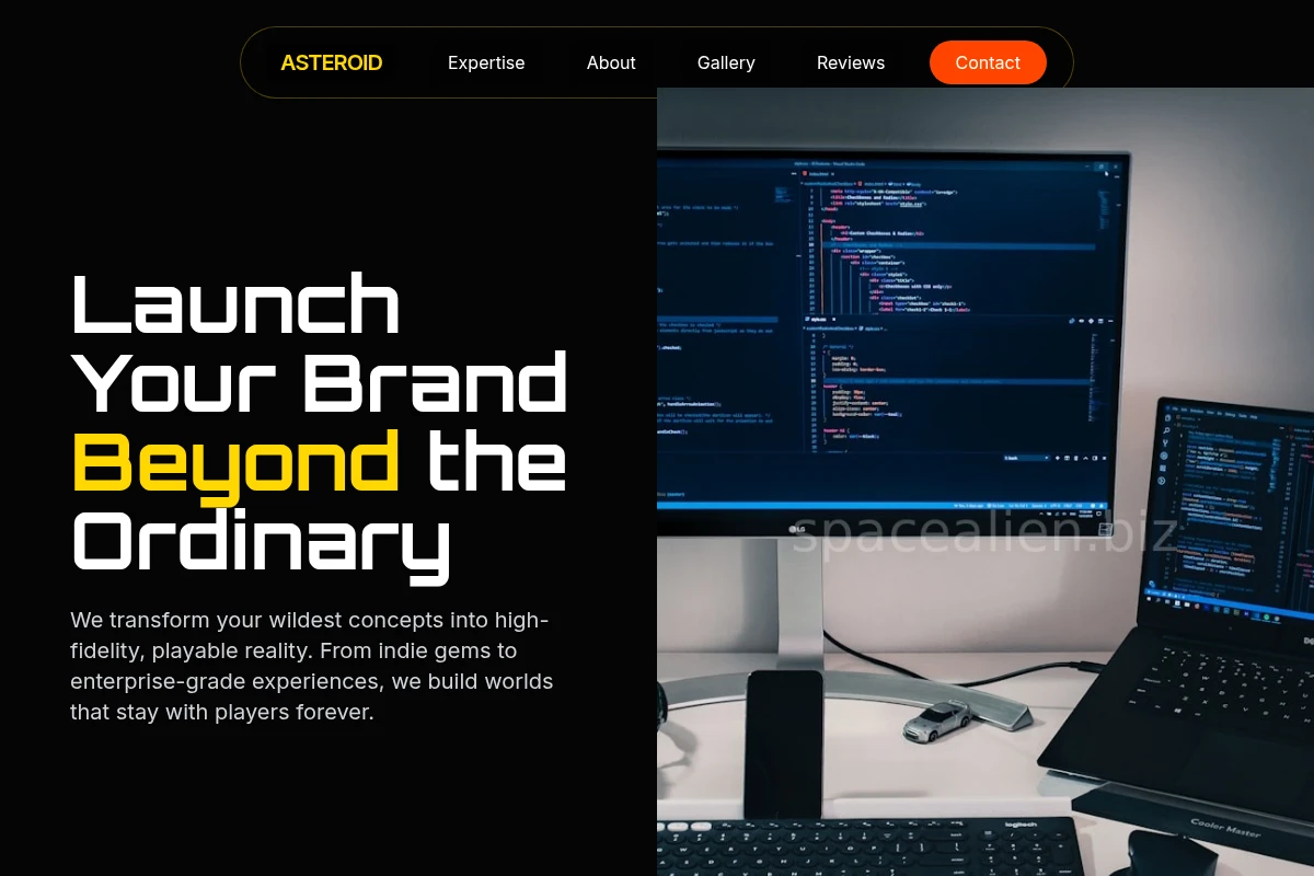 Asteroid Game Development Studio